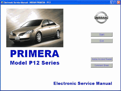 Nissan primera p12 owners manual pdf #5