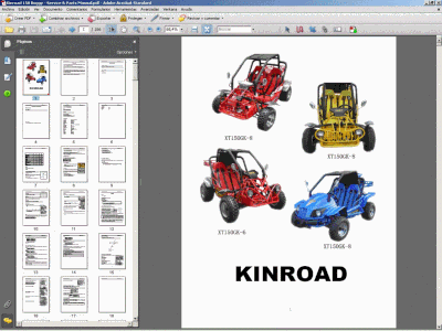 kinroad buggy parts