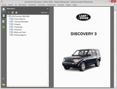 Land Rover Discovery 3  2004-2009