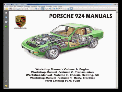 Porsche 924 1976 1988 Service