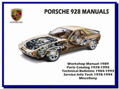 Porsche 928 1978 1995 Service, Porsche 928 Wiring Diagram 1980