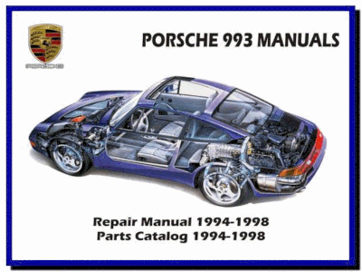 Porsche 993  1994-1998  - Service Manual