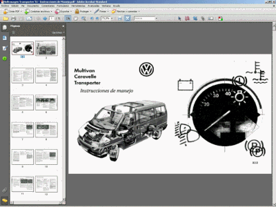 vw transporter t4 manual pdf
