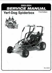 yerf dog spiderbox gx150